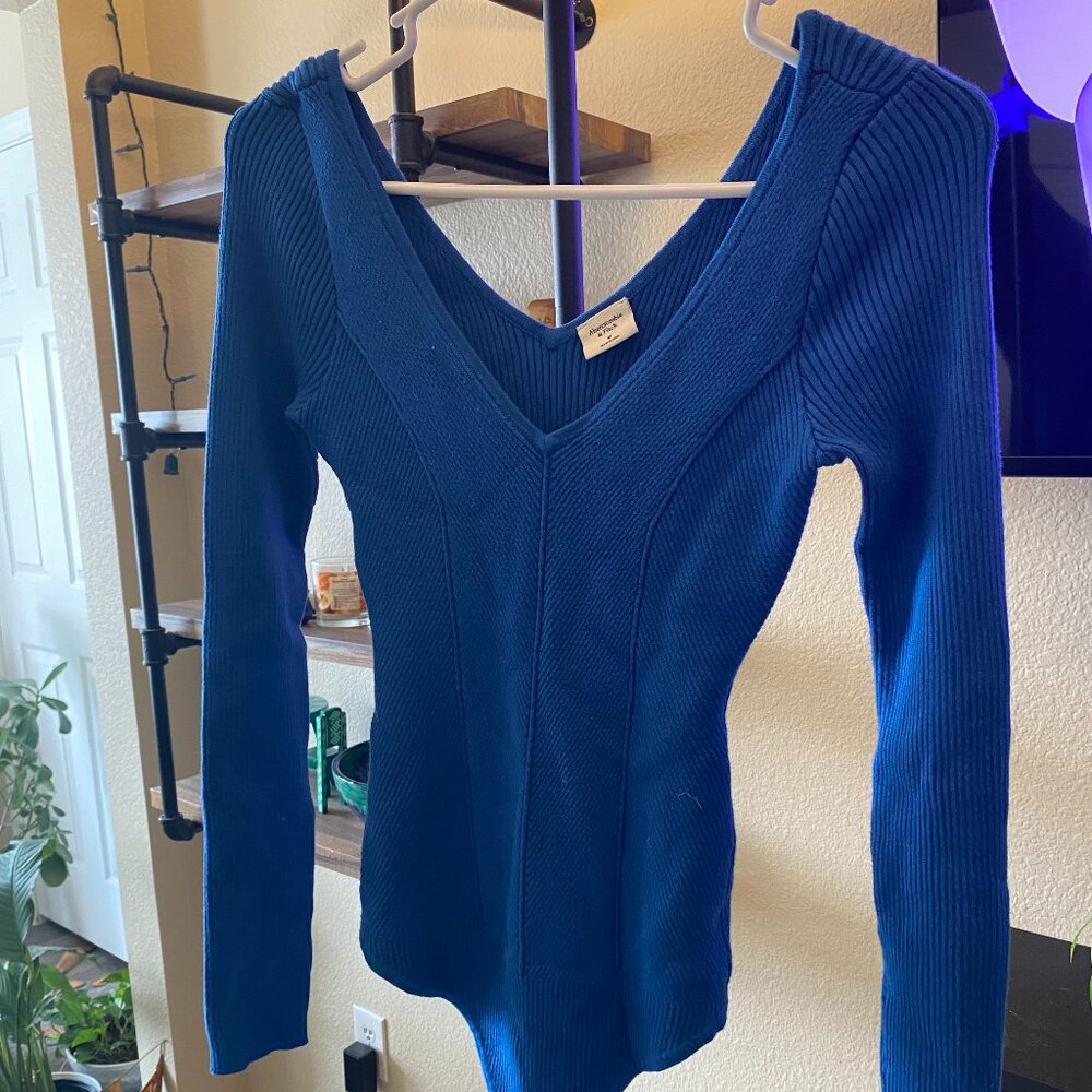 Abercrombie Bright blue body suit